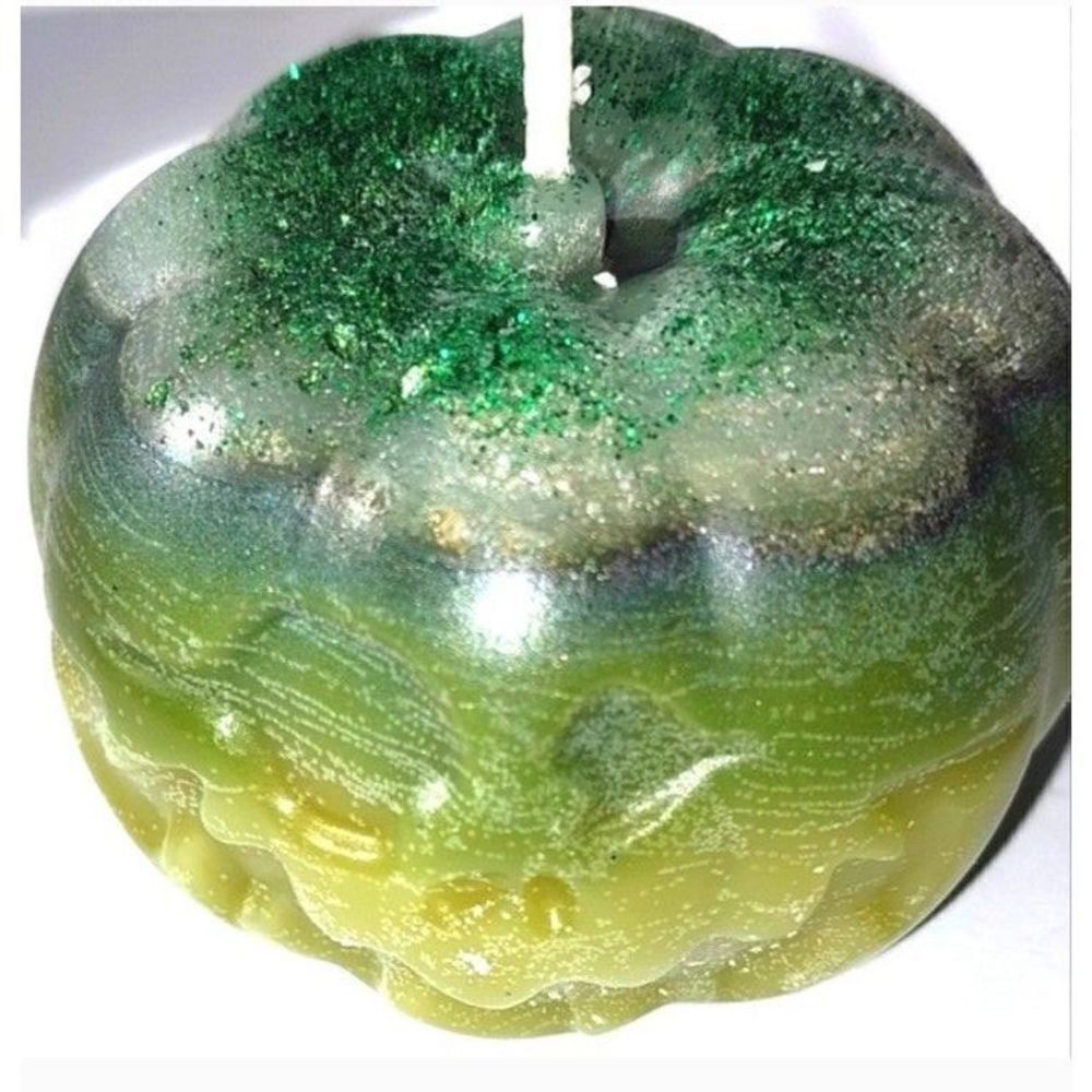 Hand crafted limited edition pumpkin candle from our spooky candle collection